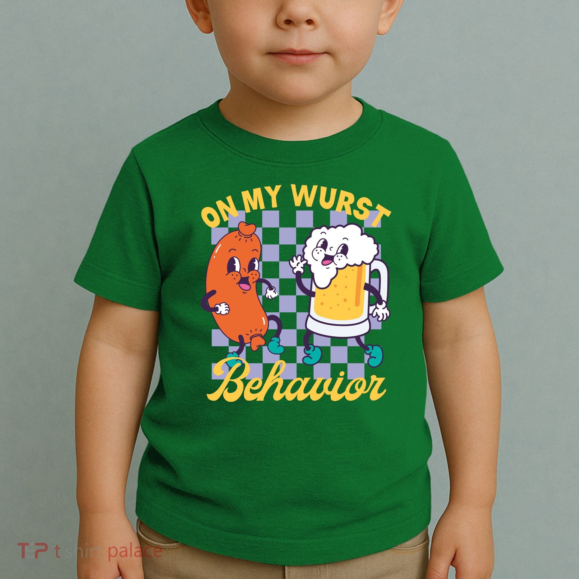 On My Wurst Behavior Oktoberfest Toddler T-Shirt