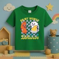 On My Wurst Behavior Oktoberfest Toddler T-Shirt thumb 3