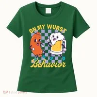 On My Wurst Behavior Oktoberfest Women's T-Shirt thumb 0