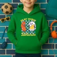 On My Wurst Behavior Oktoberfest Kids Hoodie thumb 2