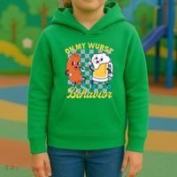 On My Wurst Behavior Oktoberfest Kids Hoodie thumb 3