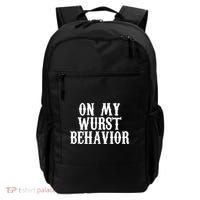 On My Wurst Behavior Oktoberfest Festive Backpack thumb 0