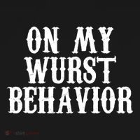 On My Wurst Behavior Oktoberfest Festive Women's Hoodie thumb 2
