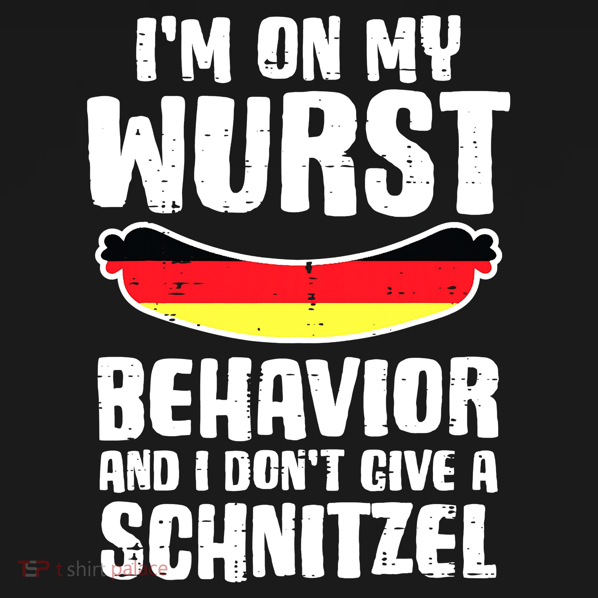 On My Wurst Behavior Dont Give Schnitzel Funny Oktoberfest Backpack