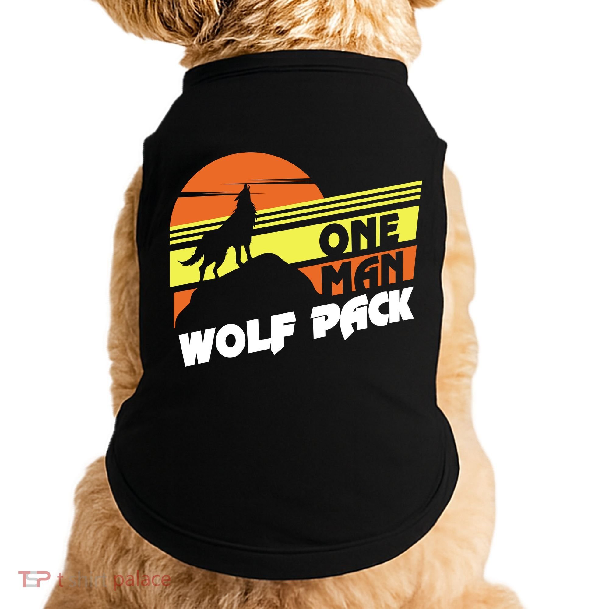 One Man Wolf Pack Doggie Tank