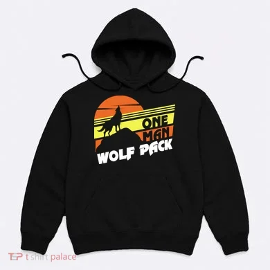 One Man Wolf Pack Hoodie