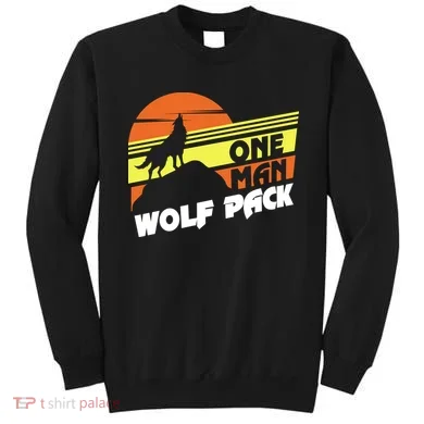 One Man Wolf Pack Sweatshirt