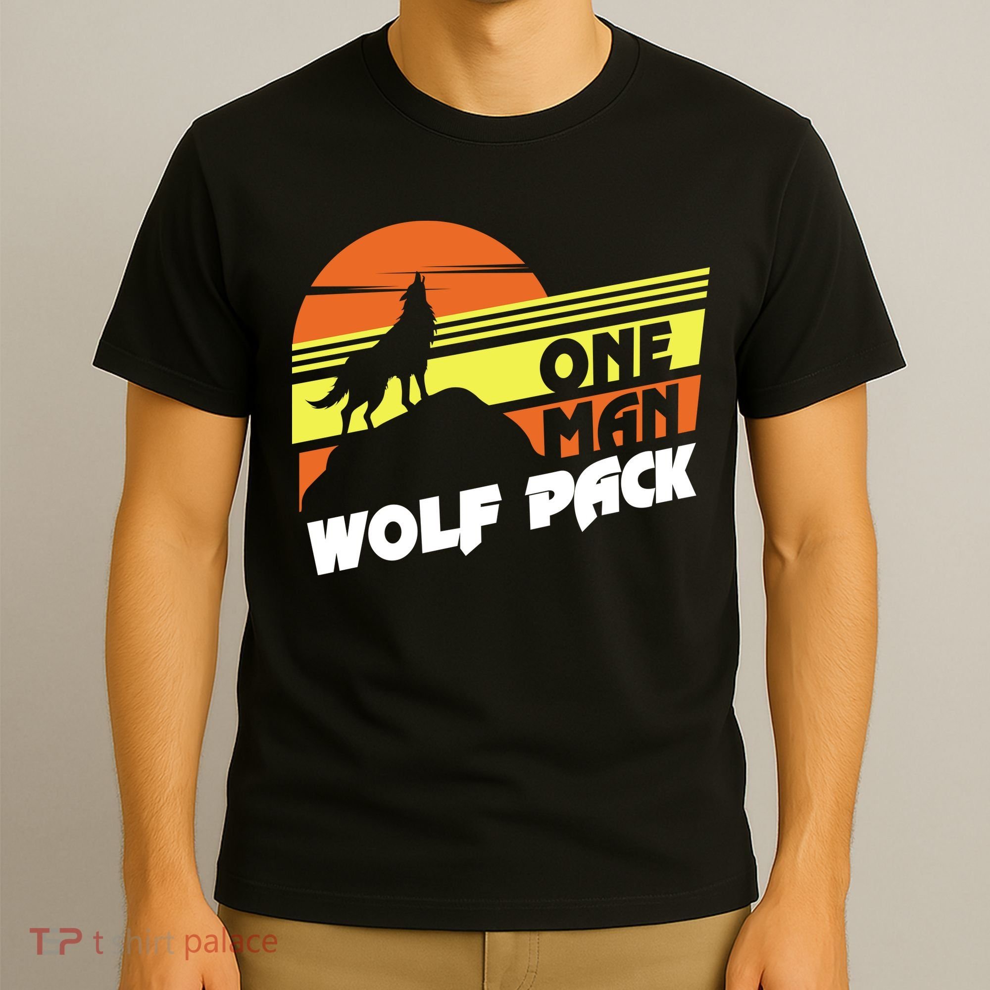One Man Wolf Pack T-Shirt