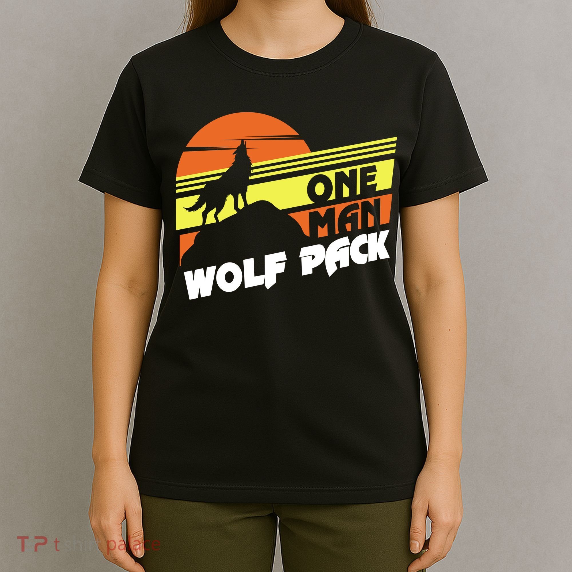 One Man Wolf Pack T-Shirt