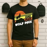 One Man Wolf Pack T-Shirt thumb 6