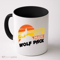 One Man Wolf Pack Coffee Mug thumb 0