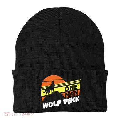 One Man Wolf Pack Beanie