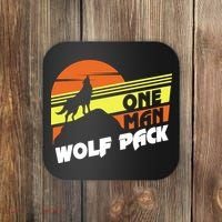 One Man Wolf Pack Coaster thumb 0