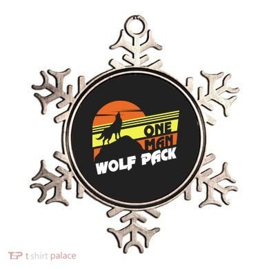One Man Wolf Pack Ornament