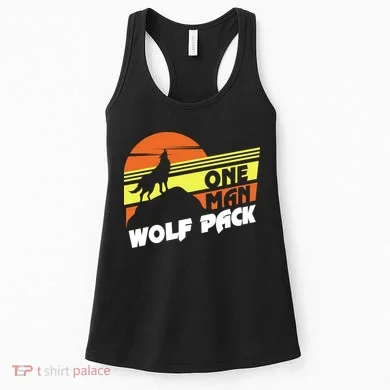 One Man Wolf Pack Women's Tank Top