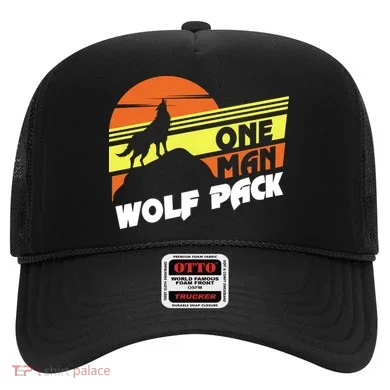 One Man Wolf Pack Hat