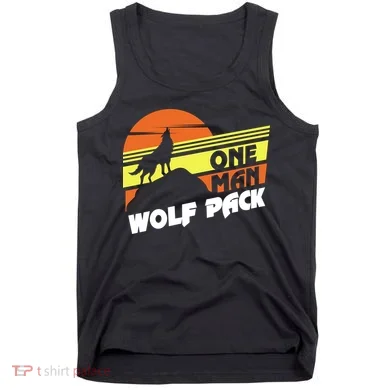 One Man Wolf Pack Tank Top