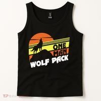 One Man Wolf Pack Tank Top thumb 2