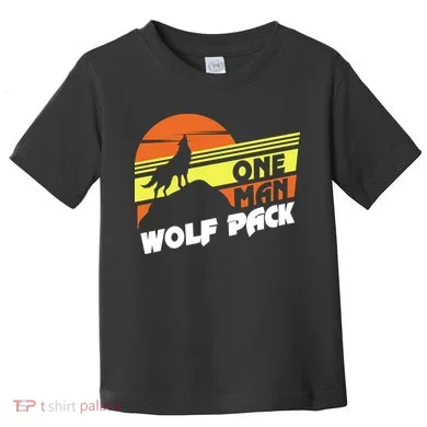 One Man Wolf Pack Toddler T-Shirt