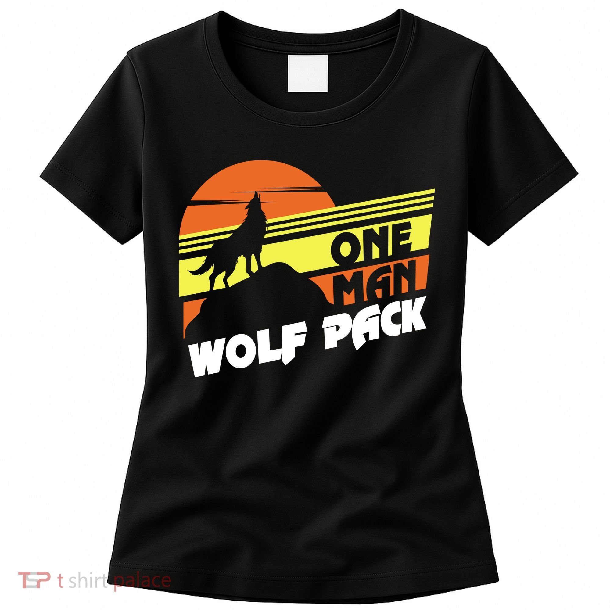 One Man Wolf Pack Women's T-Shirt