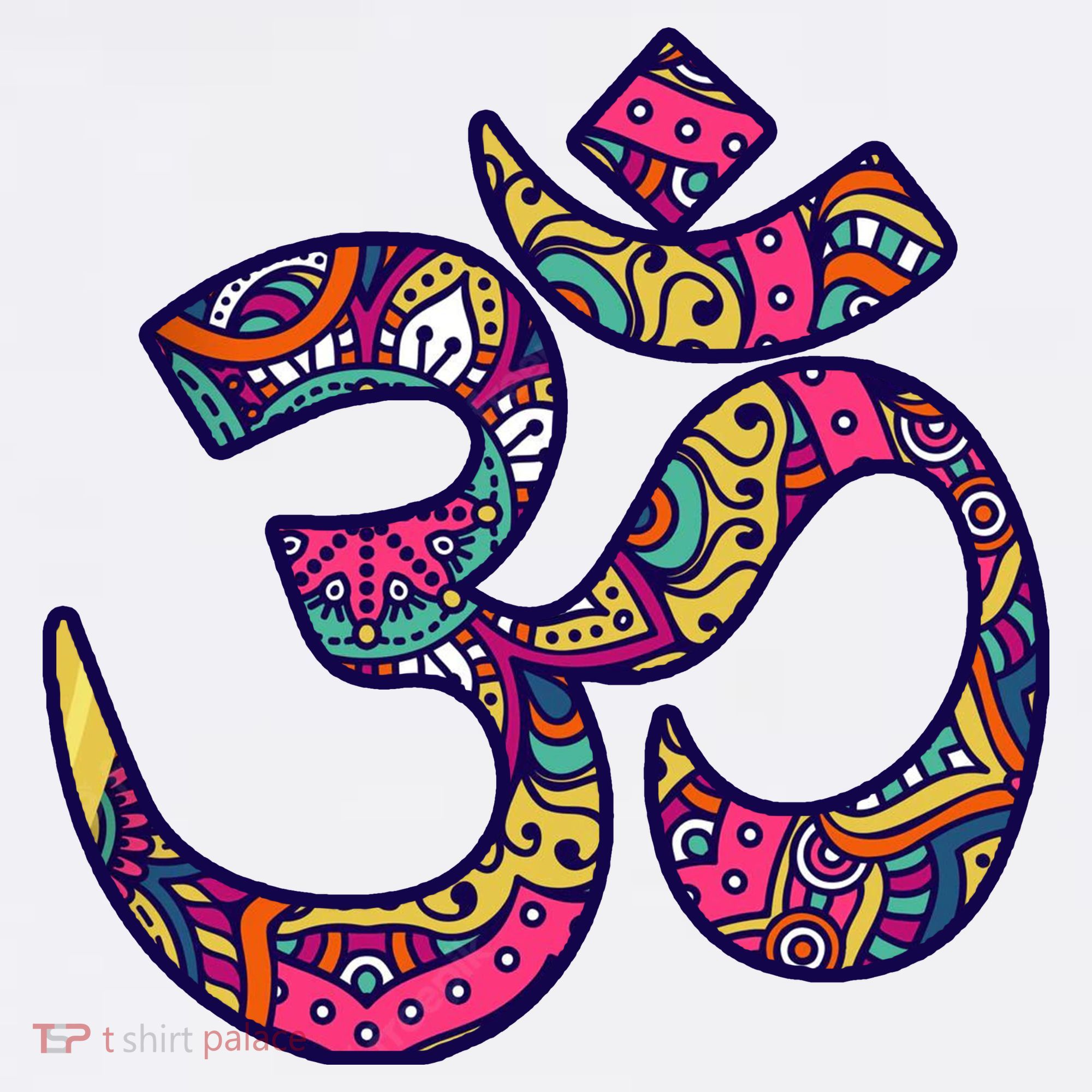 Om Mandala Yoga Apron