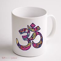 Om Mandala Yoga Coffee Mug thumb 1