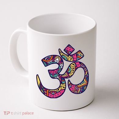 Om Mandala Yoga Coffee Mug