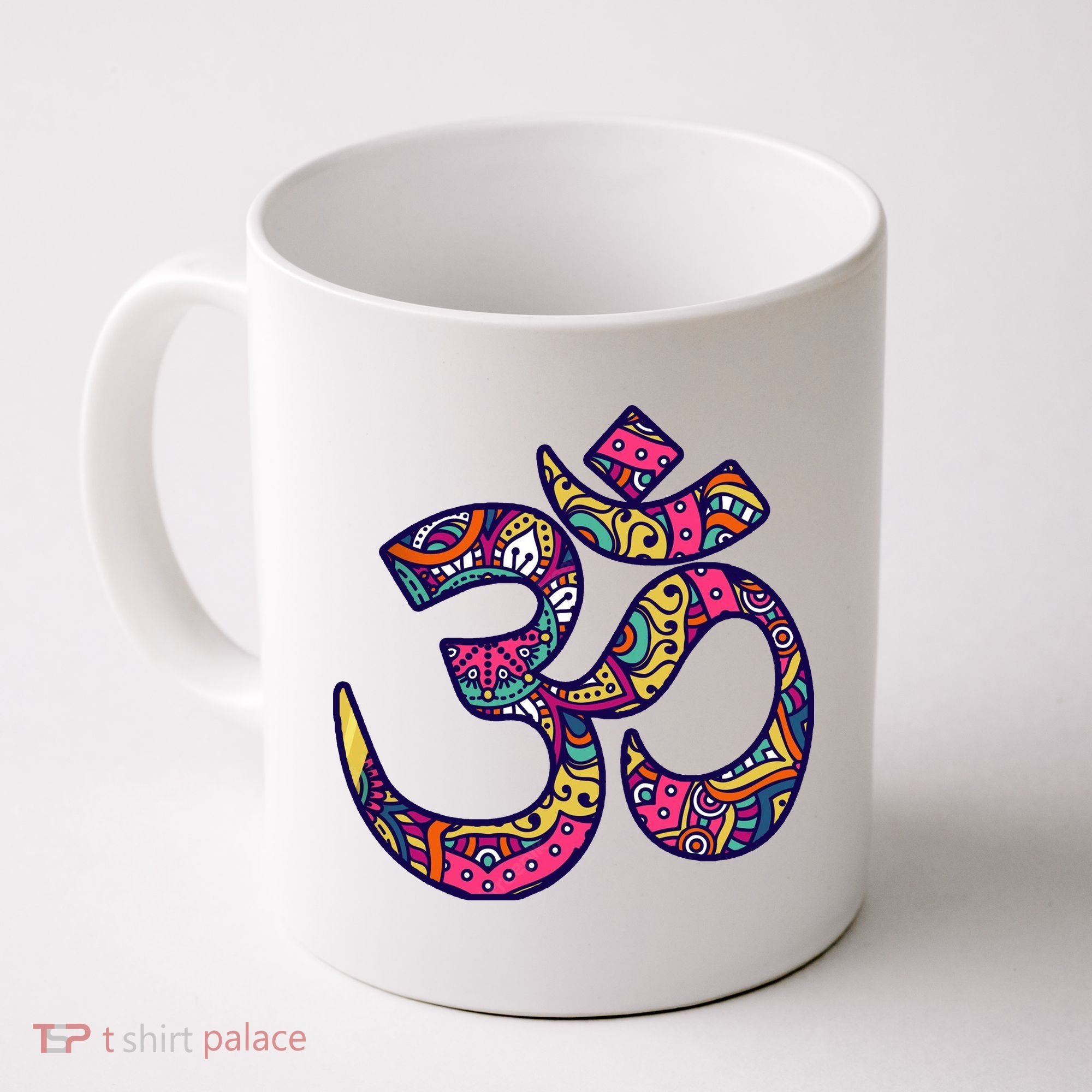 Om Mandala Yoga Coffee Mug