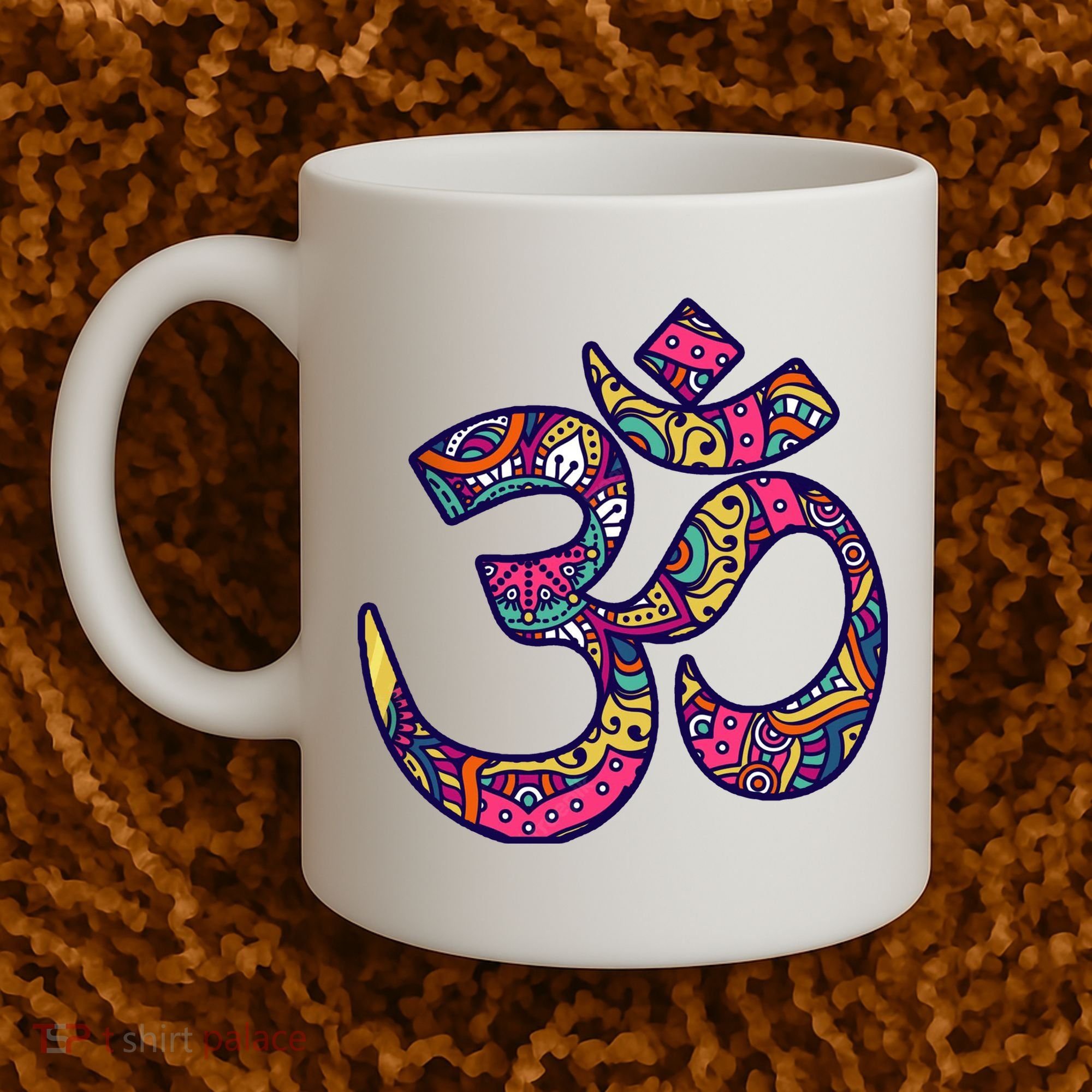 Om Mandala Yoga Coffee Mug