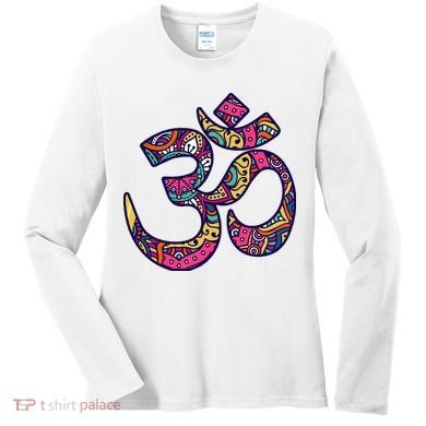 Om Mandala Yoga Women's Long Sleeve Shirt