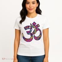 Om Mandala Yoga Women's T-Shirt thumb 4