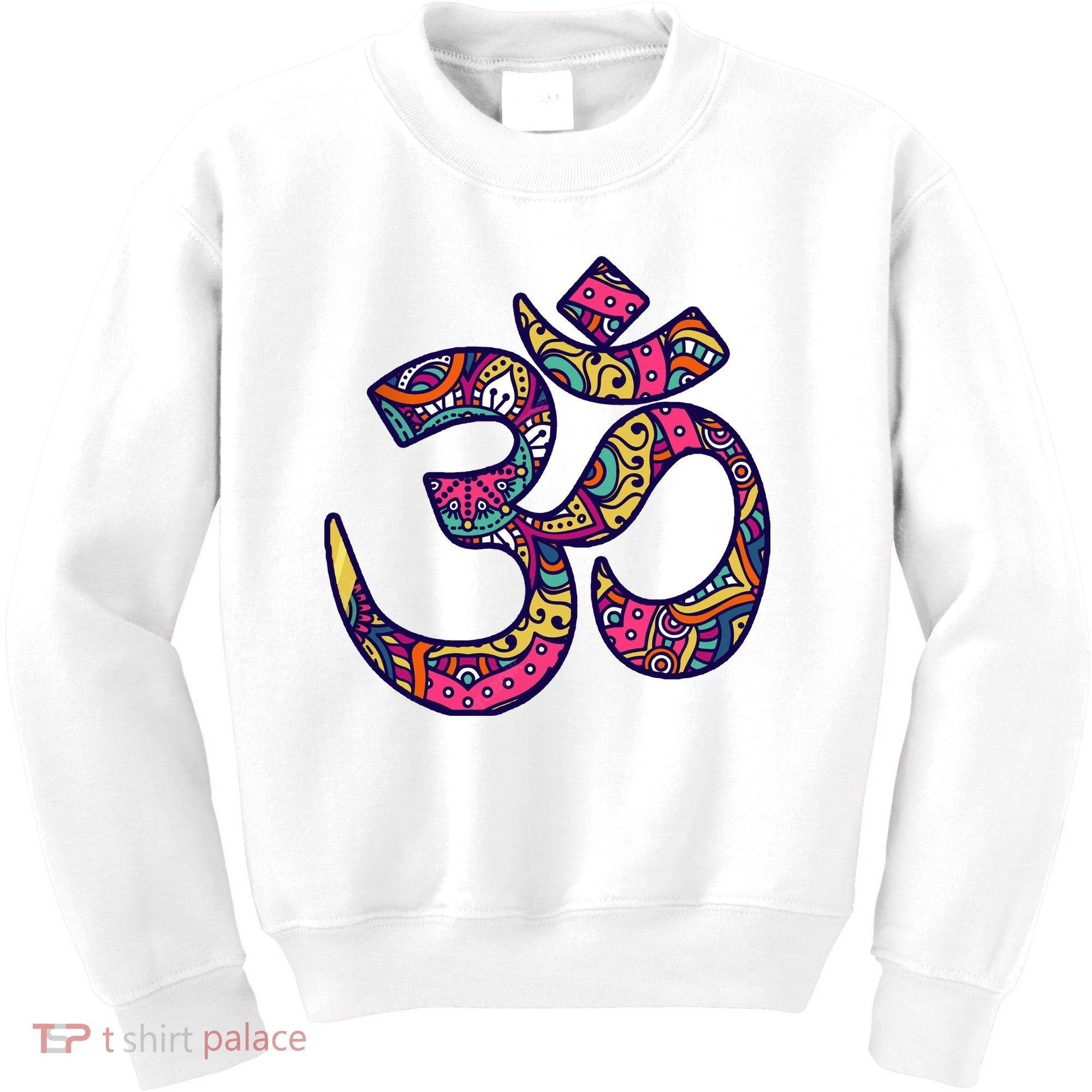 Om Mandala Yoga Kids Sweatshirt