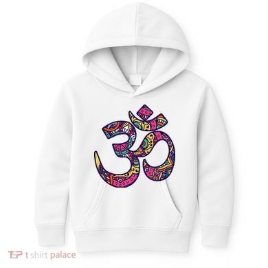 Om Mandala Yoga Kids Hoodie