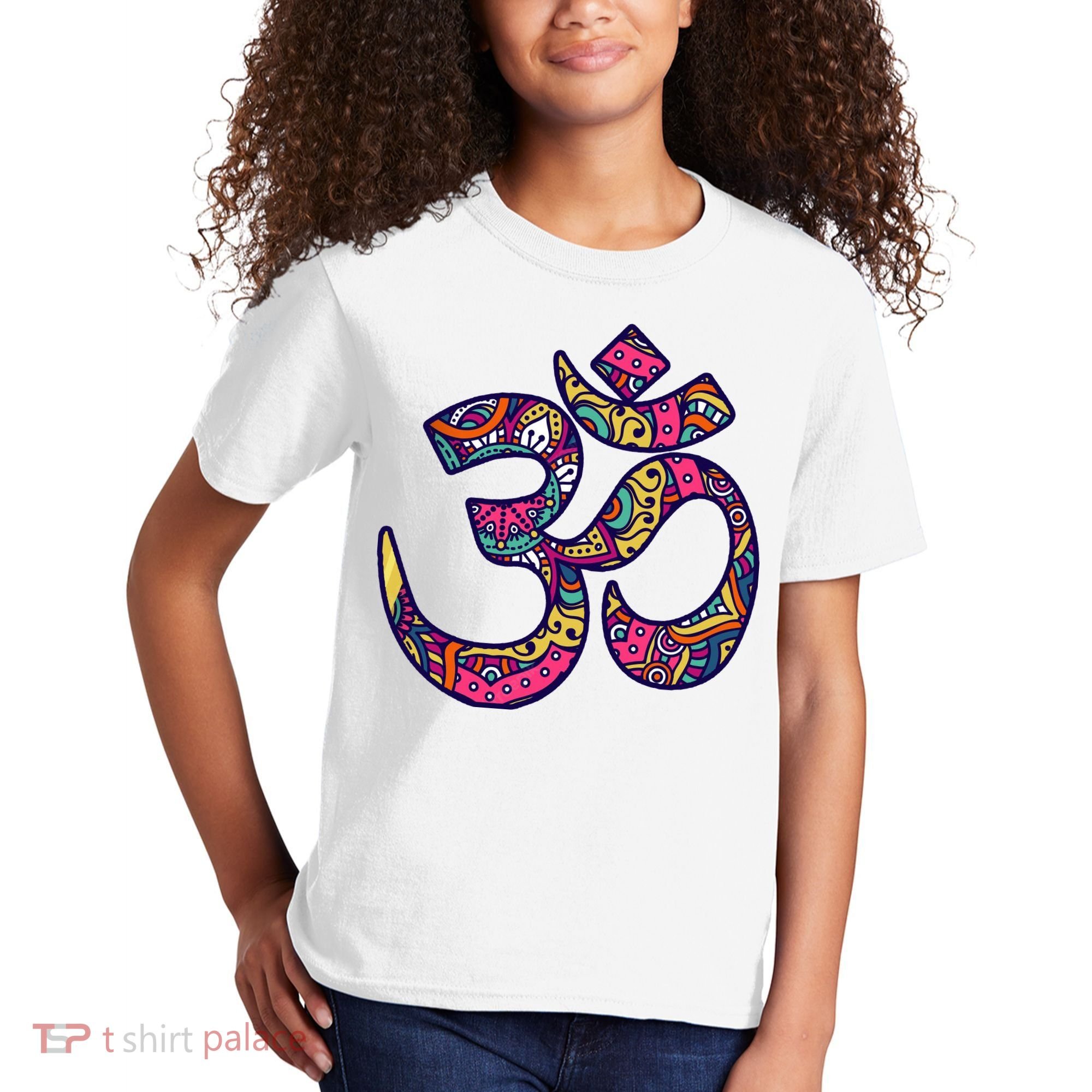 Om Mandala Yoga Kids T-Shirt