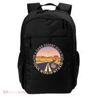 On A Dark Desert Highway Cool Wind In My Hair Backpack thumb 0