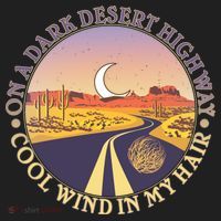 On A Dark Desert Highway Cool Wind In My Hair Tumbler thumb 3