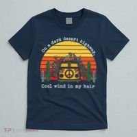 On A Dark Desert Highway Retro T-Shirt thumb 5