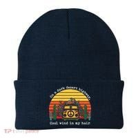  On A Dark Desert Highway Retro Beanie thumb 0