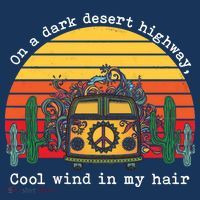  On A Dark Desert Highway Retro Women's Long Sleeve Shirt thumb 2