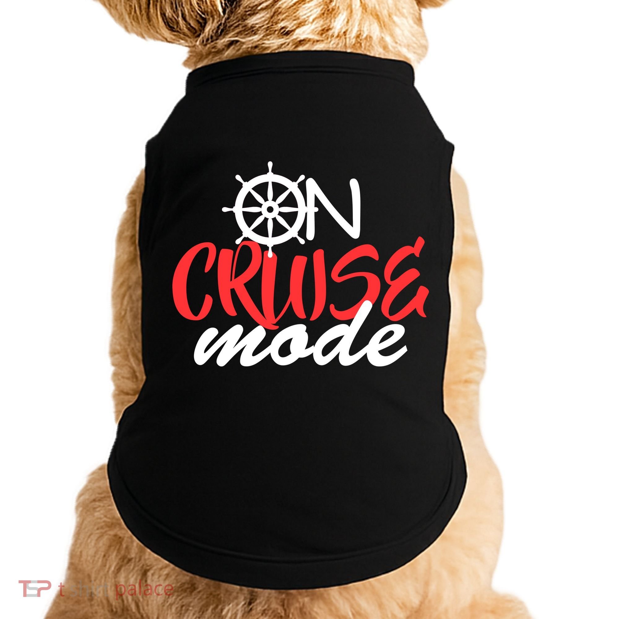 On Cruise Mode Doggie Tank