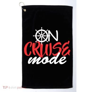 On Cruise Mode Golf Towel