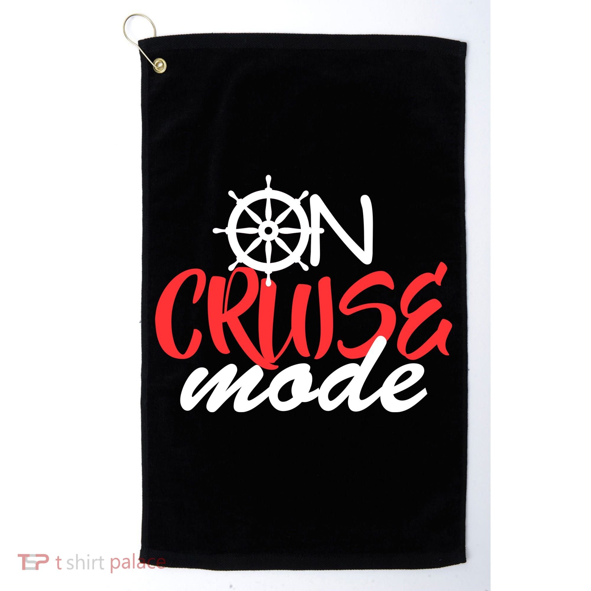 On Cruise Mode Golf Towel