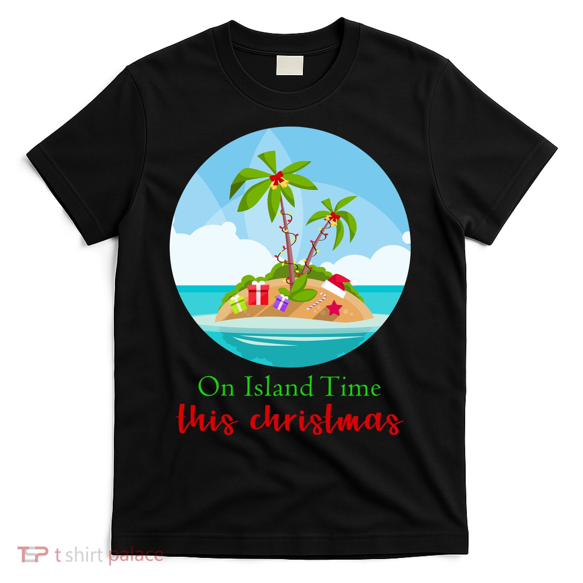 On Island Time This Christmas Vacation T-Shirt