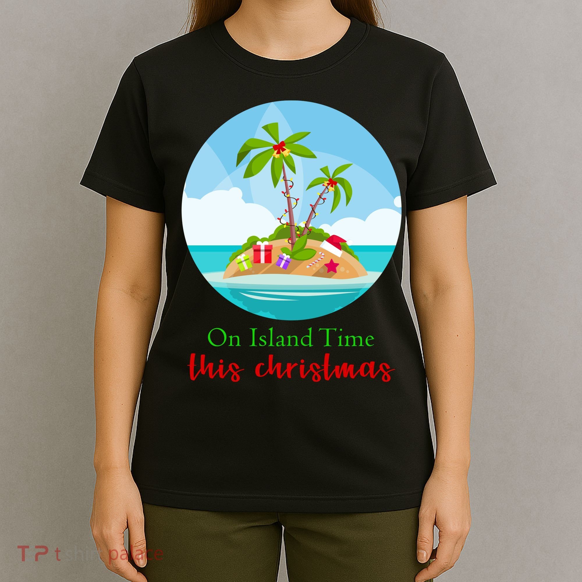 On Island Time This Christmas Vacation T-Shirt