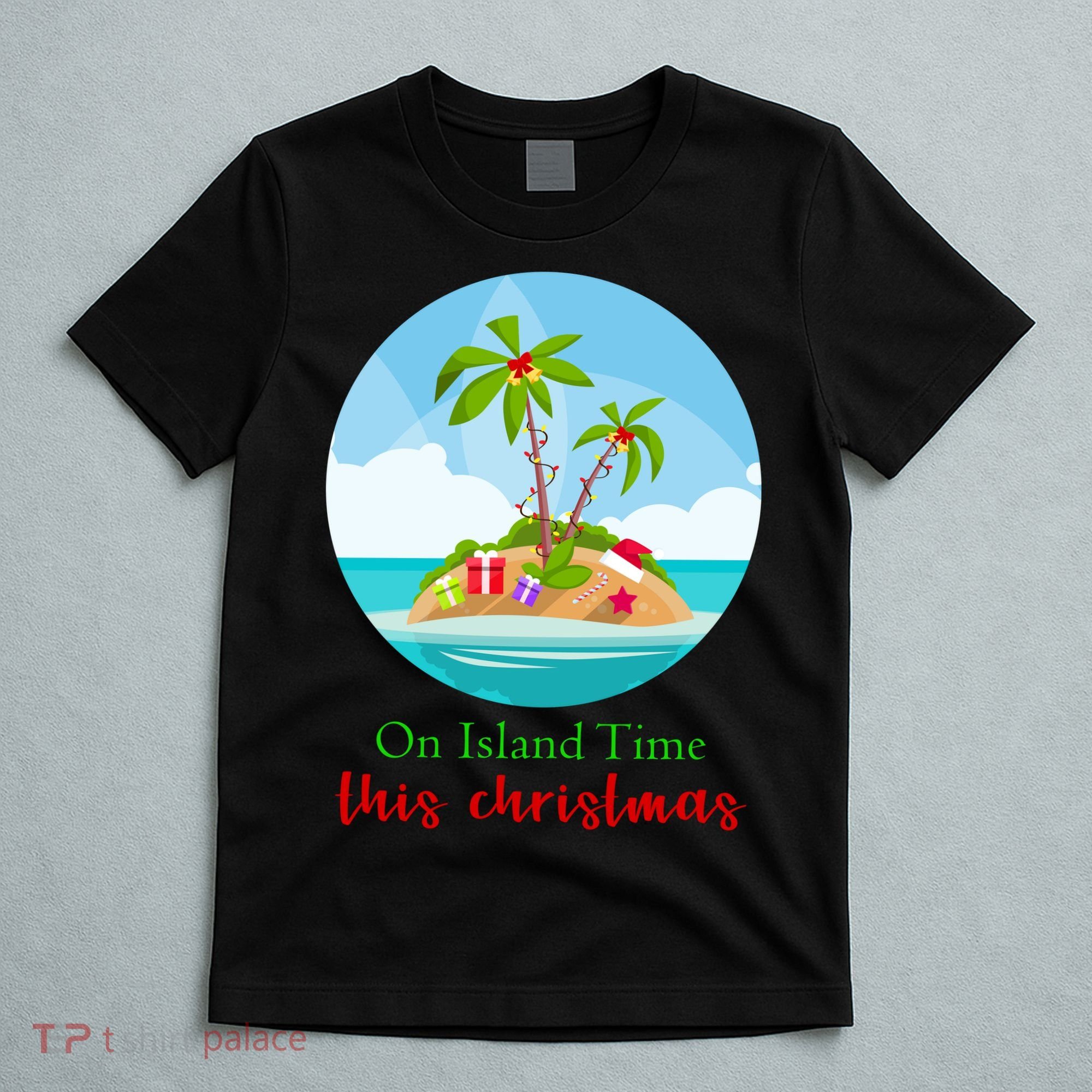 On Island Time This Christmas Vacation T-Shirt
