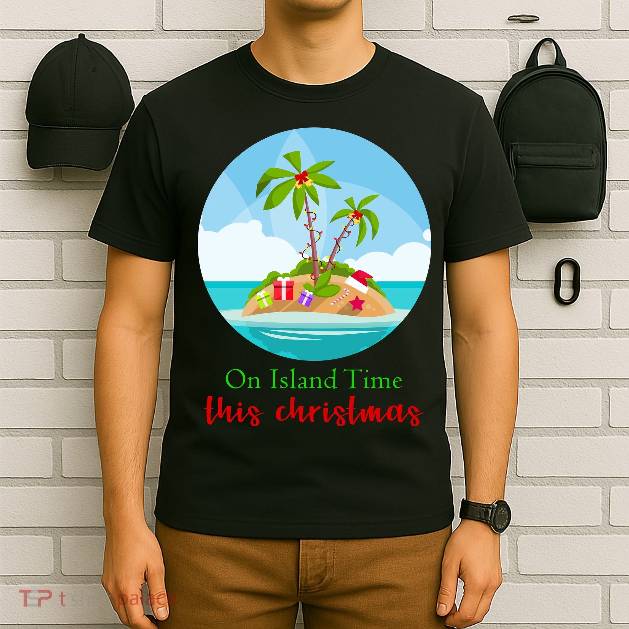 On Island Time This Christmas Vacation T-Shirt