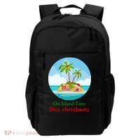 On Island Time This Christmas Vacation Backpack thumb 0