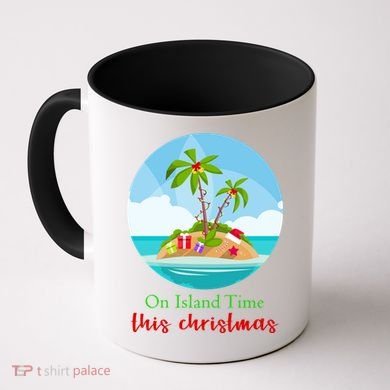 On Island Time This Christmas Vacation Coffee Mug