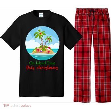 On Island Time This Christmas Vacation Pajama Set