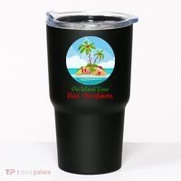On Island Time This Christmas Vacation Tumbler thumb 0